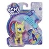 My Little Pony Fluttershy Potion Pony Figure - 3-Inch Yellow Pony Toy with Brushable Hair, Comb, and 4 Surprise Accessories