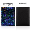 Katomula 100pcs Holographic Card Sleeves, Holographic Diamond Standard Size Card Sleeves for Poke, MTG, Yu-gi-oh, Anime Cards
