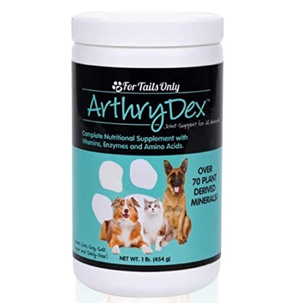 YOUNGEVITY Arthrydex Complete Nutritional Supplement | Vitamins Amino Acids Enzymes | Pets Healthy Bones -1 lb Canister