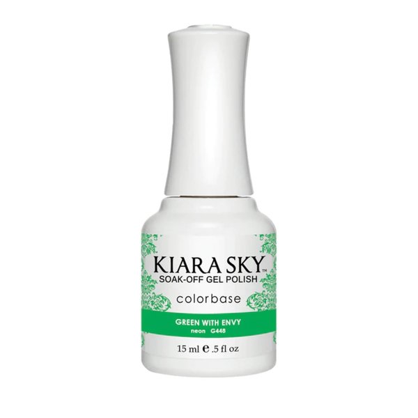 Kiara Sky Gel Polish, Green With Envy, 15 Gram
