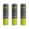 Hurraw! Lime & Coconut Lip Balm, 3 Pack: Plastic-Free with new cardboard push-up tube. Certified Organic, All Natural Origin, Vegan & Cruelty Free. Gluten Free. Bee, Shea, Soy & Palm Free. Made in USA