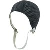 Latex Swim Cap - Women Stylish Swimming Cap Great for Ladies, Perfect to Keep Hair Dry - Suitable for Long Hair - Bubble Crepe with Chin Strap - BLk