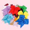 Cheer Bows,Hair Bows,Red Bow for Hair,2 Pack Red Hair Bow,Bow Hair Ties,Red Ribbon for Hair,Cheer Bow Holder,Hair Ties with Bows,Cheer Bows for Cheerleaders,Red Hair Ribbon,Cheer Hair Accessories