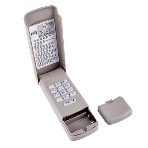 877MAX Wireless Garage Door Opener Keyless Keypad Entry System for Liftmaster, Sears Craftsman, Chamberlain, Replaces 878MAX 376Lm 377Lm 977Lm 877Lm Red Orange Yellow Purple Green Learn Button