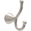 Delta ARV35-DN Arvo Double Towel Hook Bath Hardware Accessory in Brushed Nickel