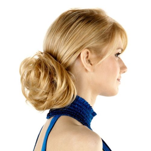 Tony of Beverly Womens Synthetic Hairpiece ''Swirly''-613/12BT: 12 blended root w/613 ends