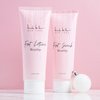 Nicole Miller Bath and Body Set with Slippers, Foot Scrub, and Lotion (Rosehip)
