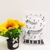 CupaPlay 50PCS Piano Notes Party Decorations Goodie Favor Plastic Bags - Piano Notes Theme Party Supplies Decorations Music Birthday Baby Shower Birthday Gift Bag