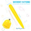 3 Pieces Magnetic Drawing Pen Replacement Magnapad Doodle Stylus Pen with Rope Magnetic Board Pen for Play Magnapad Magnetic Drawing Board and Magnapad (Yellow)