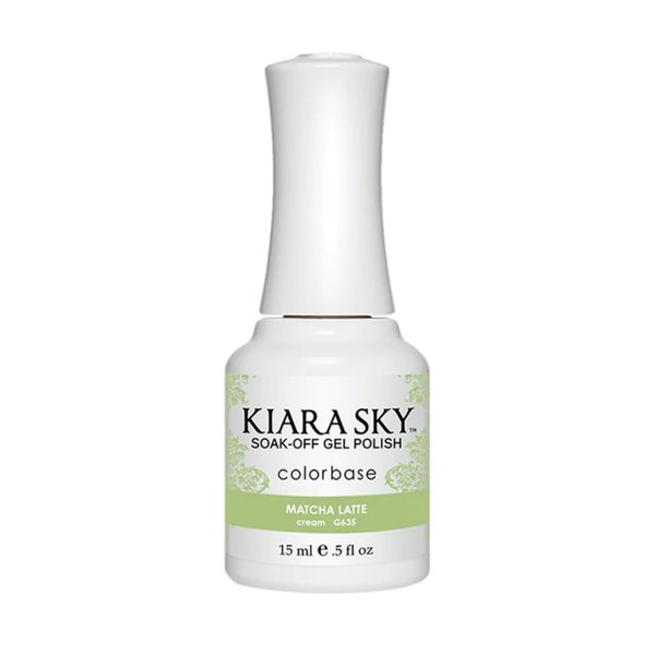 Kiara Sky Professional Nails Gel Polish Green Tones 0.5 fl oz (Matcha Latte)