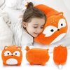 Fox Stuffed Animal-20" Fox Plush Pillow, Orange Fox Plushies, Stuffed Fox Plush Toy Cute Foxy Stuffed Animal Fox Plushie Pillow, Room Decor Chrismas Birthday Gifts for Kids Girls Boys Girlfriend