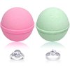 Mermaid Love Potion Bath Bombs Gift Set of 2 with Size 6 Ring Inside Each Made in USA