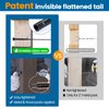 [Patent] Muzata 20Pair Black Invisible Cable Railing kit 1/8" Swage Tensioner and Terminal Hidden T316 Stainless Steel for 2"x2" and 4"x4" Wood Metal Post Deck Stairs BlackCool System CR26, CV1 CV2