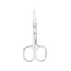 CRUZE Nail Scissors – Cuticle Extra Fine Curved Scissors for Manicure, Eyelashes, Eyebrow, Toenail, Finger Nail, Nose Hair – Nail Tip Scissor for Grooming – Tijera