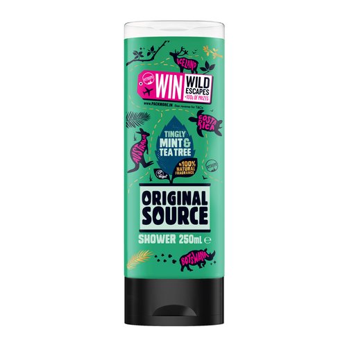 Original Source Mint and Tea Tree Shower Gel, 250 ml