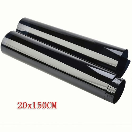 2Pack Car Window Sun Visor Strip Tint Film, Car 5% VL Car Window Film, Sun Visor Strip Tint Film, Windshield Solar Protection Film for Shading and Filtration
