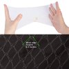 Askuang 20PCS of Blonde Hair Net Invisible Elastic Edge Mesh Stretchable Hair Nets for Women Girls Ballet Bun Food Service Sleeping Individual Package Hairnet 20" (50 cm) Blonde