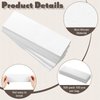 500 Pack Non Woven Body and Facial Wax Strips Waxing Strips Wax Paper Soft Wax Strips for Hair Removal Use, Different Sizes