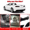 Precut Vinyl Overlay Tint Kit Film Fit for Tesla Model 3 Headlight Eyelid Taillight Fog Lights Reflector with Gloss Dark Smoke Wrap Cover Vinyl Decals Exterior Parts and Accessories