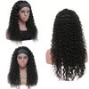 Bellarayine Headband Wig Human Hair Deep Wave 20 Inch Human Hair Headband Wig Glueless Curly Hair Human Hair Wigs None Lace Front Wigs Human Hair for Black Women Human Hair Natural Color