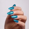 Imtiti Glitter Gel Nail Polish, 1 Pcs 0.5 fl oz Shimmer Blue gel nail polish Color Soak Off Gel Polish Nail Art Manicure Salon DIY Nail Lamp Gel Nail Design Christmas Decoration