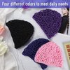 9 Pieces Mesh Crochet Hair Net Rayon Knit Snood Hat Thick Short Women Hairnet Snoods Cover Ornament for Sleeping (Black, Green, Khaki, Rose Red, Light Brown, Pink, Purple, Orange, Navy Blue)