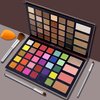 68 Colors Eye Makeup Palette for Mature Women - Pigmented Matte, Shimmers, and Glitters - Waterproof and Long Lasting Eye Shadow Palette