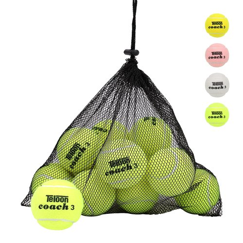 Teloon Tennis Balls (Regular color-12pcs)
