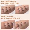 4-in-1 Makeup Pencil - Eyebrow Pencil, Eyeliner, Lip Liner & Highlighter - Multifunctional Makeup Pencil, Portable Beauty Cosmetics Set, Suitable for Travel (01#)