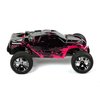 Custom Body Muddy Hot Pink Over Black Compatible for 1/10 Scale RC Car or Truck (Truck not Included) R-NR-01