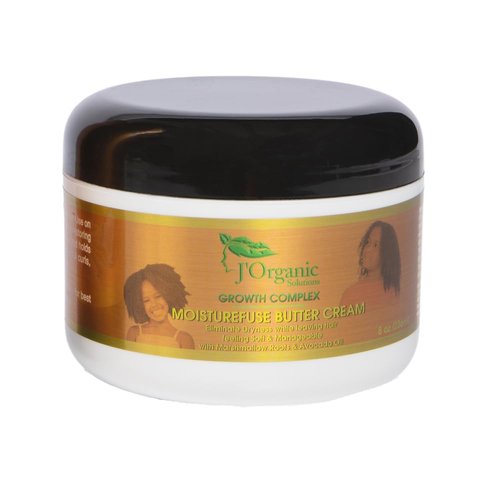 J'Organic Solutions Daily Hair Moisturizer with Marshmallow Root & Avocado Oil - for Curly & Textured Hair - (8 Oz)