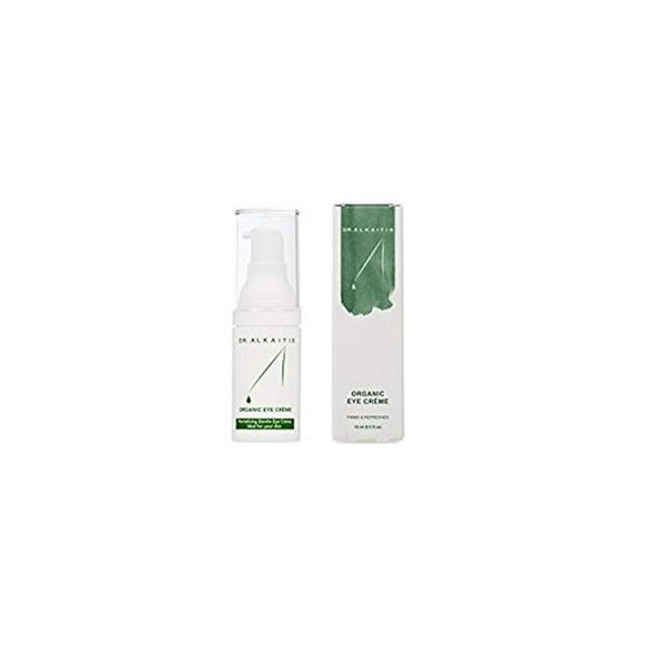 DR. ALKAITIS Organic Eye Crème, 0.5 Fl Oz (Pack of 1)