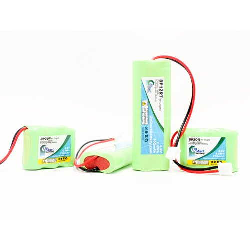 2X Pack - Dog Training Collar Battery Replacement for Dogtra BP12RT and BP20R - Dogtra 202 NCP Gold Transmitter and Receiver Battery