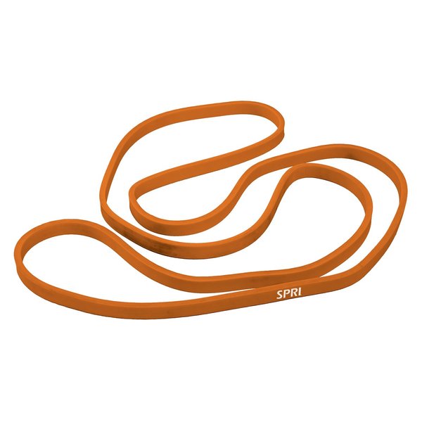 SPRI Superbands - Resistance Band for Assisted Pull-ups, Core Fitness, and Strength Training Resistance Exercises - Versatile Tool for Flexibility, Stamina, and Balance - 0.5", Orange