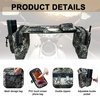 MYDAYS ATV Saddle Bag,Cargo Tank Phone Bag Storage Luggage for ATV UTV Snowmobile Motorcycle (Camo)