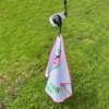 Giggle Golf 19th Hole Magnetic Golf Towel | Mircofiber Material with Waffle Pattern