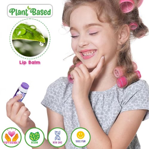 Hello Kitty and Friends – Townley Girl 5 Pk Lip Balm and 4 Pk Lip Gloss Set w/Bag, Makeup Cosmetic Set for Kids and Girls, Ages 3+, Perfect for Parties, Sleepovers & Makeovers