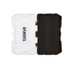 DEWALT ToughCase Tool Box, For Small Parts, 1 Compartment Organizer, Clip Latch For Secure Closing (DWASTCASEBLK)