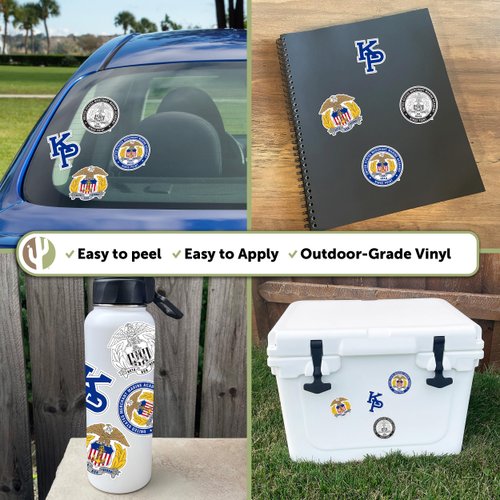 Desert Cactus United States Merchant Marine Academy Stickers Mariners Kings Point USMMA Vinyl Decals Laptop Water Bottle Car Scrapbook11.47x8.9 T2 (Type 2)