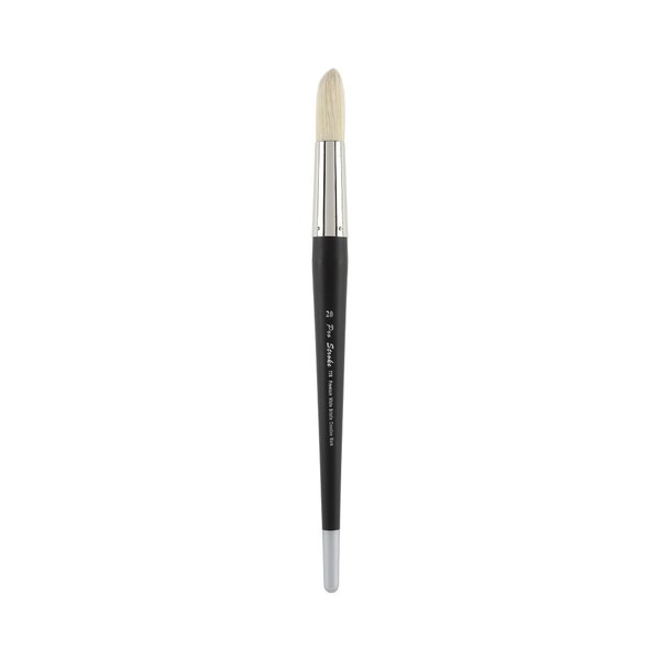 Creative Mark Artist Pro Stroke White Chungking Hog Bristle Paint Brush, Size 20, Round