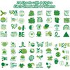 24 Sheet Motivational Mental Health Temporary Tattoos, Green Mental Health Awareness Tattoos, Inspirational Mental Health Stickers Mental Health Awareness Items for Gifting Event Rewards Lecture Party