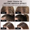 Instantly Hairline Powder,Root Cover Up Hairline Shadow Powder, Root Touch Up Hair Powder,Quickly Conceals Hair Loss, Eyebrows, Beard Line,Coverage Hair Powder for Thinning Hairline-Light Coffee