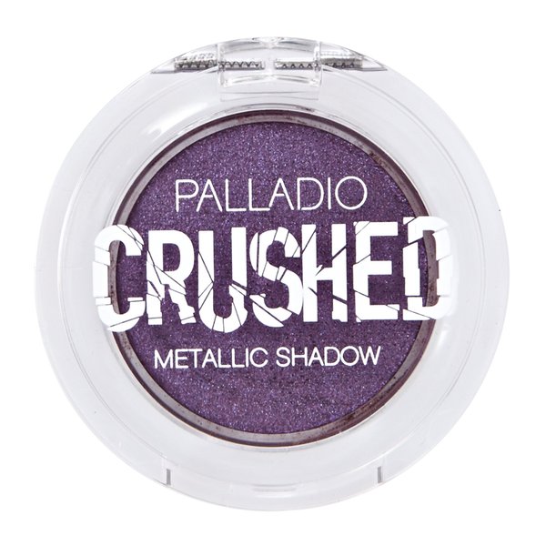 Palladio Crushed Metallic Eyeshadow, Nebula, Pressed Pigments for Highly Reflective Foil Finish, Cream Eyeshadow w/ No Creasing, Amazing Color Depth, Apply Glitter Eyeshadow with Eyeshadow Brushes