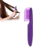 Electric Massage Comb with Detangling Brush - Dual Use Wet/Dry Negative Ion Tamer for Long Hair, with Brush Cover and Scalp Massager