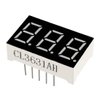 uxcell Common Cathode 11 Pin 3 Bit 7 Segment Display 0.89 x 0.55 x 0.28 Inch 0.35" Red LED Display Digital Tube 5pcs