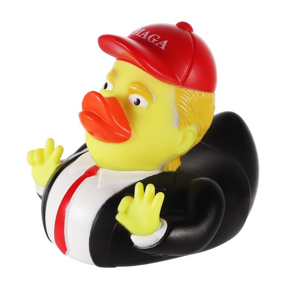 Rubber Bath Trump Duck, Funny Rubber Duckies Baby Bath Duck Trump Duck for Jeeps Rubber Duck Bath Toy Gift for Kids Collectors Birthdays Car Decoration