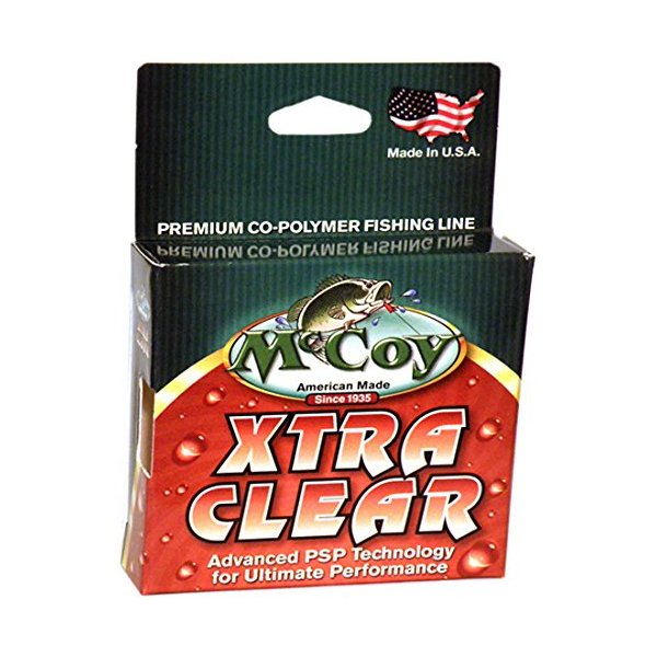 McCoy Fishing Line, Xtra Clear, 250-Yard/6-Pound