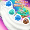 Desserts Butter Slime Bucket Kit for Girls and Boys - Soft White Premade Scented Slime Kit,Including 7pack Colorful Soft Clay,Super Soft and Non-Sticky, Stress Relief Toys, Party Favors for Kids