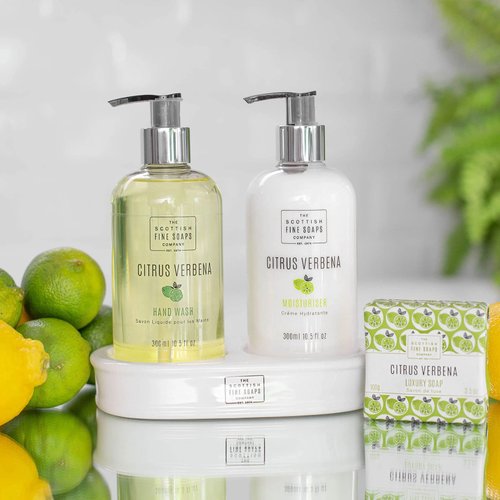 Scottish Fine Soaps Citrus Verbena Luxury Soap Bar 100g Wrapped