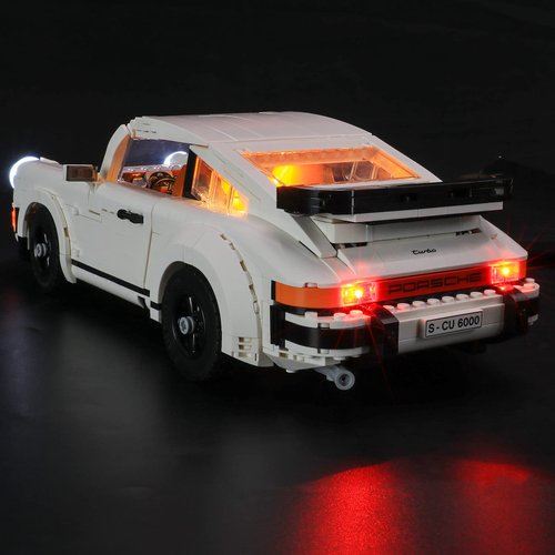 LIGHTAILING Light Set for Porsche 911 Building Blocks Model - Led Light Kit Compatible with Lego 10295(Not Include The Model)